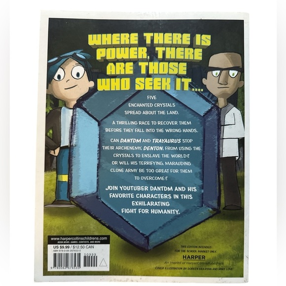 Trayaurus and the Enchanted Crystal graphic novel - Picture 3 of 4